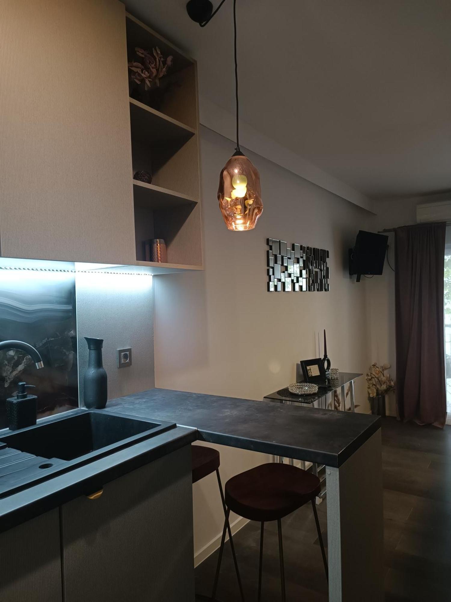 Studio Apartment Purple Sunset - 2+1 Baska Voda Exterior photo